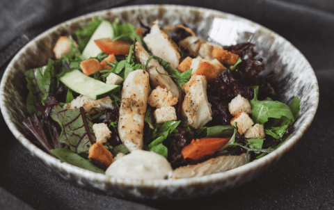 Caesarsalade - bij Brasserie Tuinzicht in Hilversum